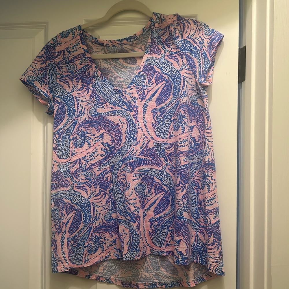 EUC Lilly Pulitzer Etta top; size small